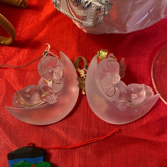 Vintage mid century modern Christmas ornaments lot - Picture 12 of 14